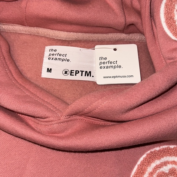 EPTM Streetwear Pink Paisley Hoodie - Picture 2 of 7